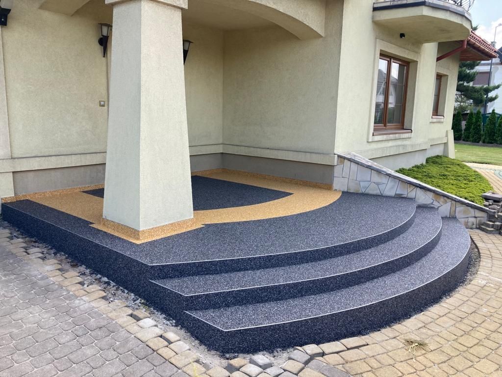Kamienny Dywan Taras Schody Balkony System Mapei