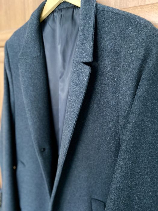 Чоловіче сіре пальто H&M, вовна. 54 р.