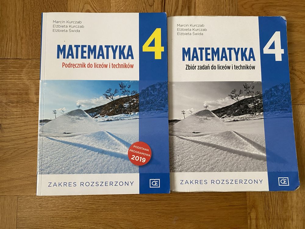 Podręcznik i zbiór zadań Matematyka 4