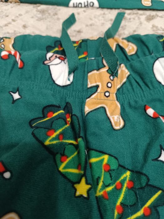 Primark,  świąteczna piżama welurowa, rozmiar XS męska.