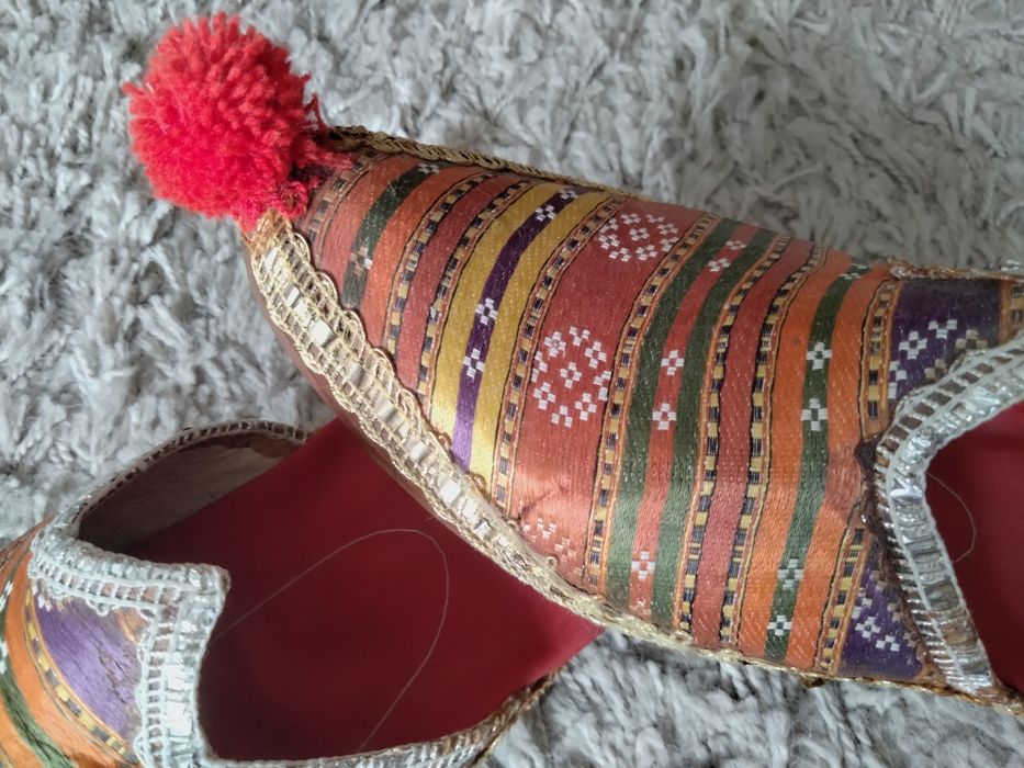 Babuchas da Turquia. Novas.  Artesanato.