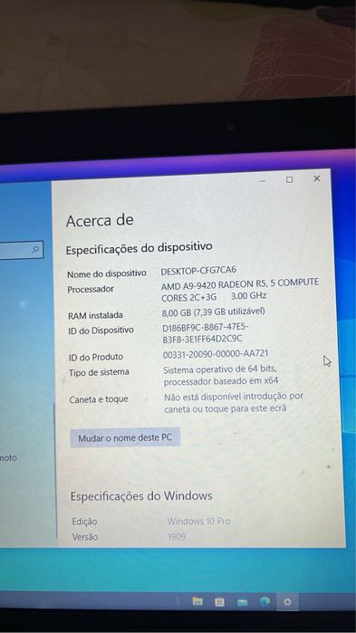 Computador portatil Lenovo