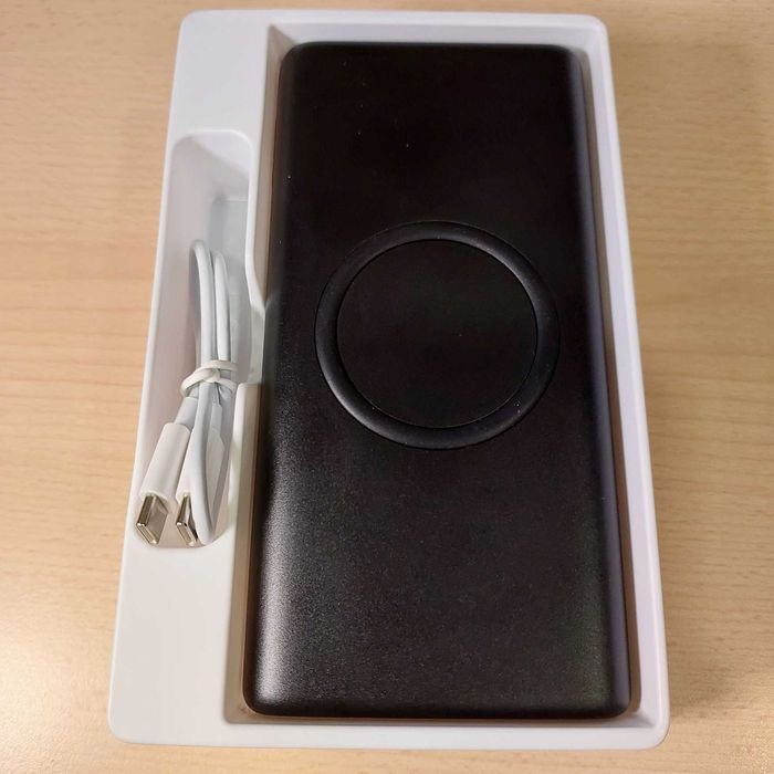 Повербанк 30000mAh 125Wh 5-12V 1.5-5A бездротова зарядка 5 ports