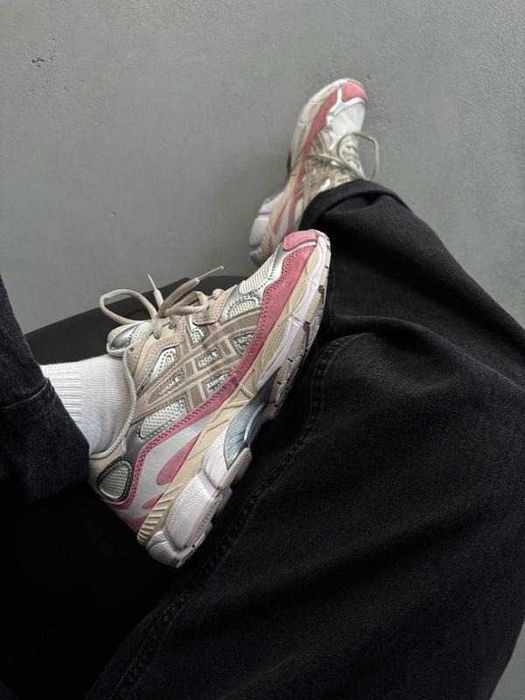 Кроссовки Женские Asics Gel-NYC 1090 Cream Pink/Кросівки Жіночі Асікс