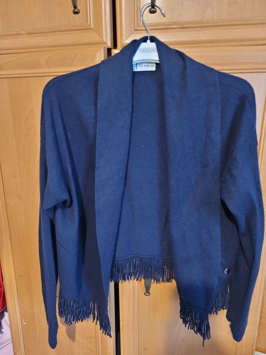 Kardigan sweterek r. M wełna