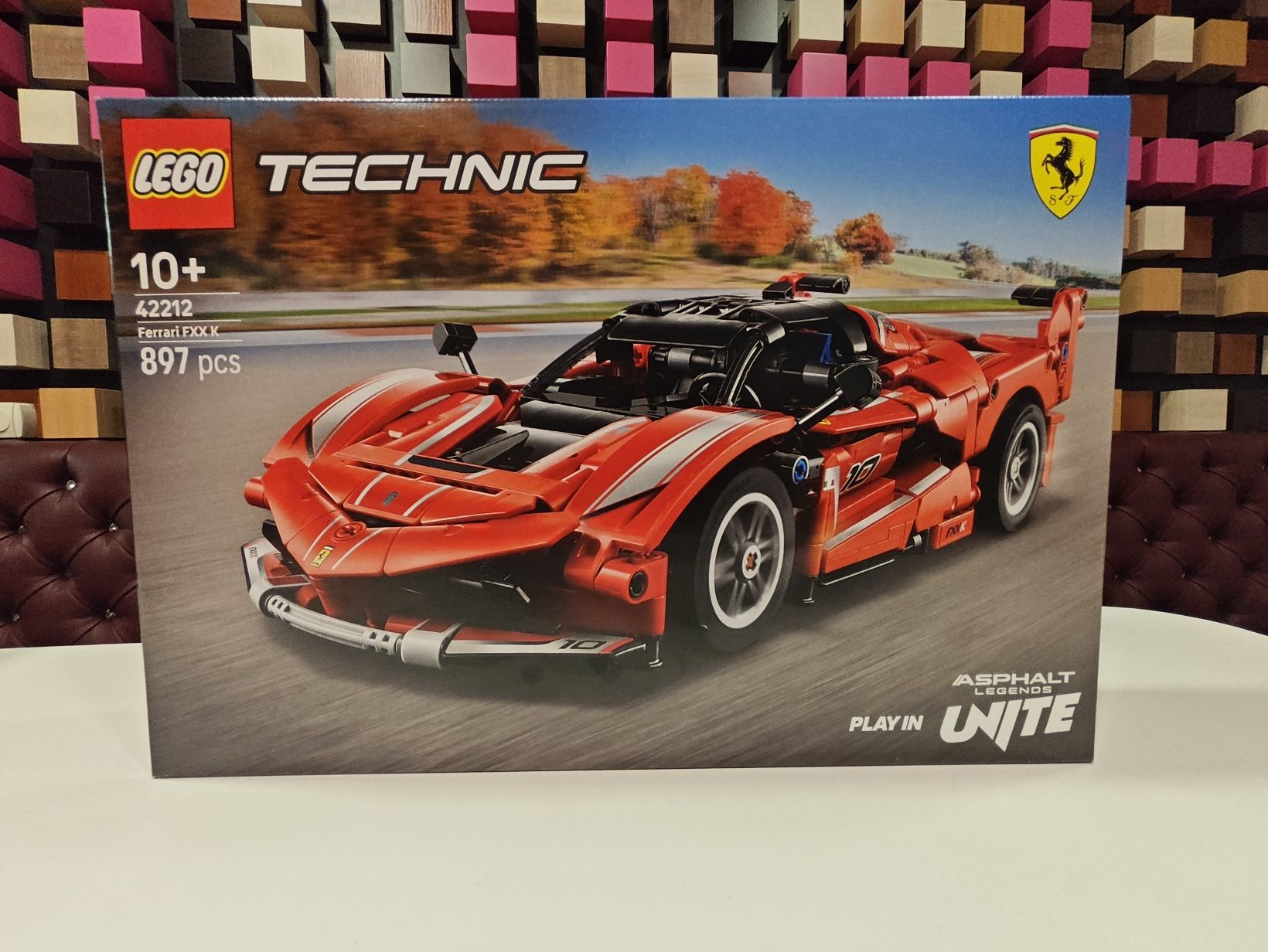 Конструктор LEGO Technic 42212 Ferrari FXX K (897 Деталей)