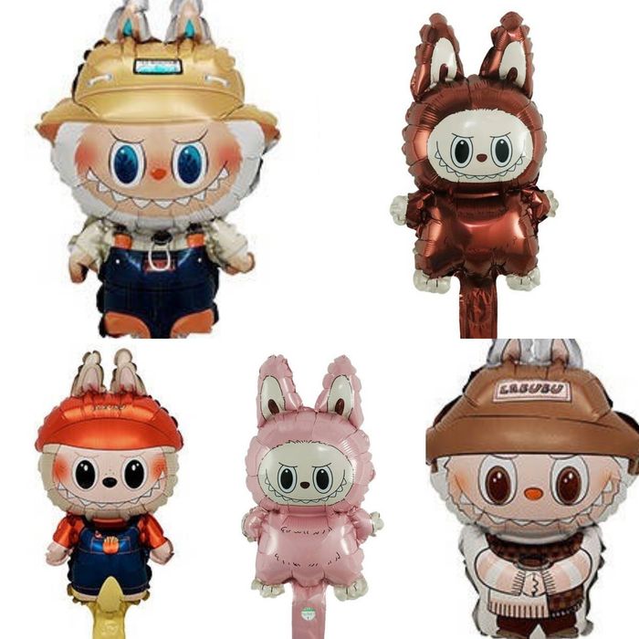 Фольгированные шарики на день рождения годик щенячий патруль лабубу