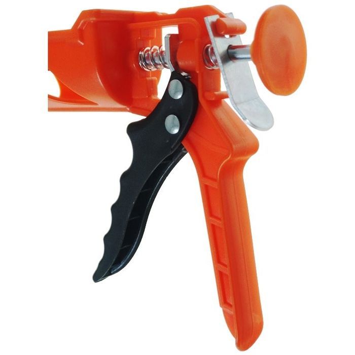 Pistolet Wyciskacz Do Mas Silikonu Rynnowy 225 Mm Plastik