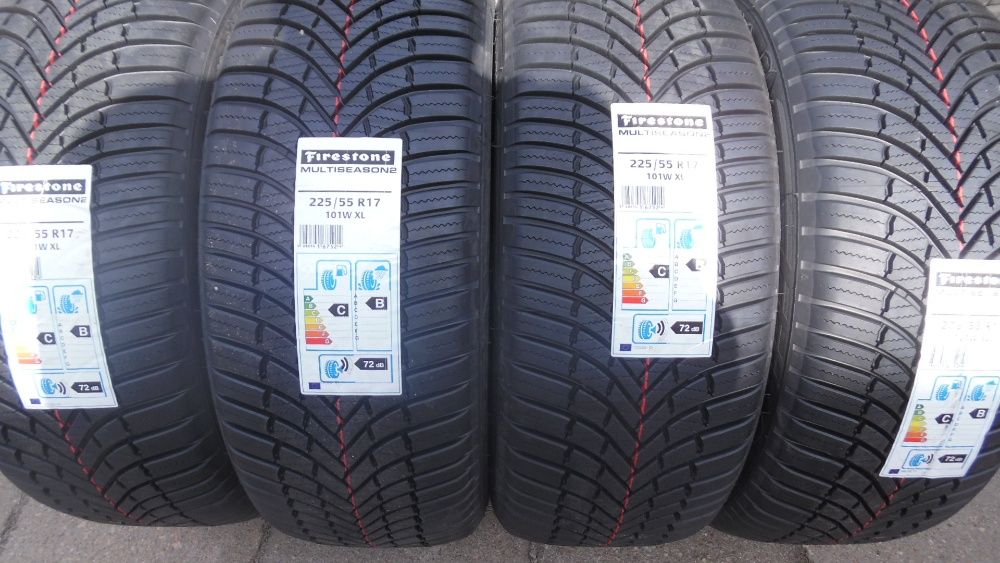 NOWE 225/55R17 FIRESTONE Multiseason 2 - Opony Całoroczne , ANDAR ZG