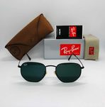 Солнцезащитные очки Ray Ban Hexagonal 3548N Black-Black 54мм