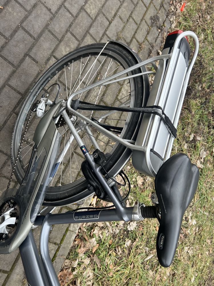 Trekkingowy rower elektryczny GAZELLE GOLDLINE 36v 13Ah DEORE /A