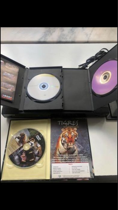 Dvd marca sony cor prata