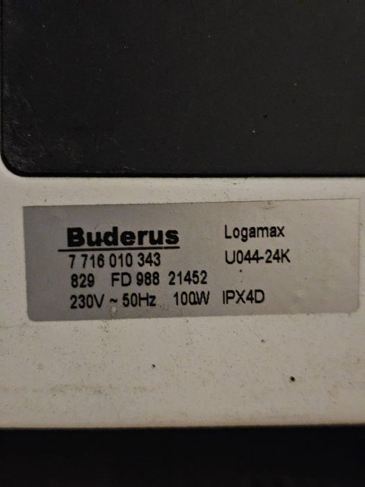 Kocioł piec gazowy Buderus 24kw LPG