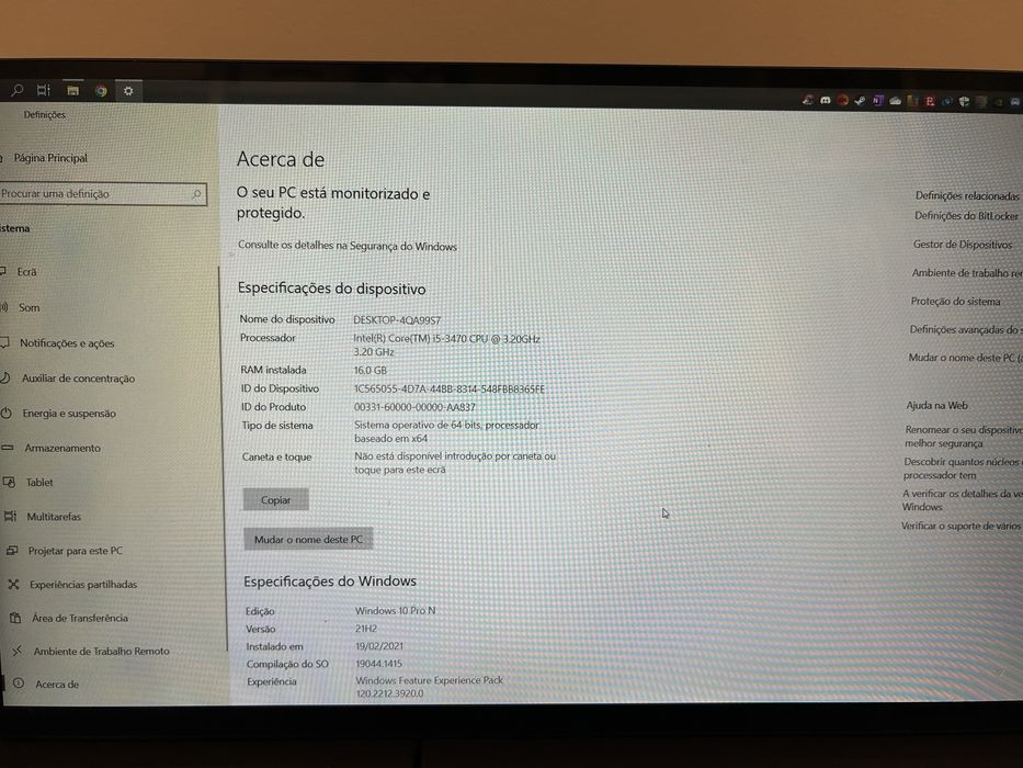 PC slim GTX1050, i5, 16GB ram, SSD