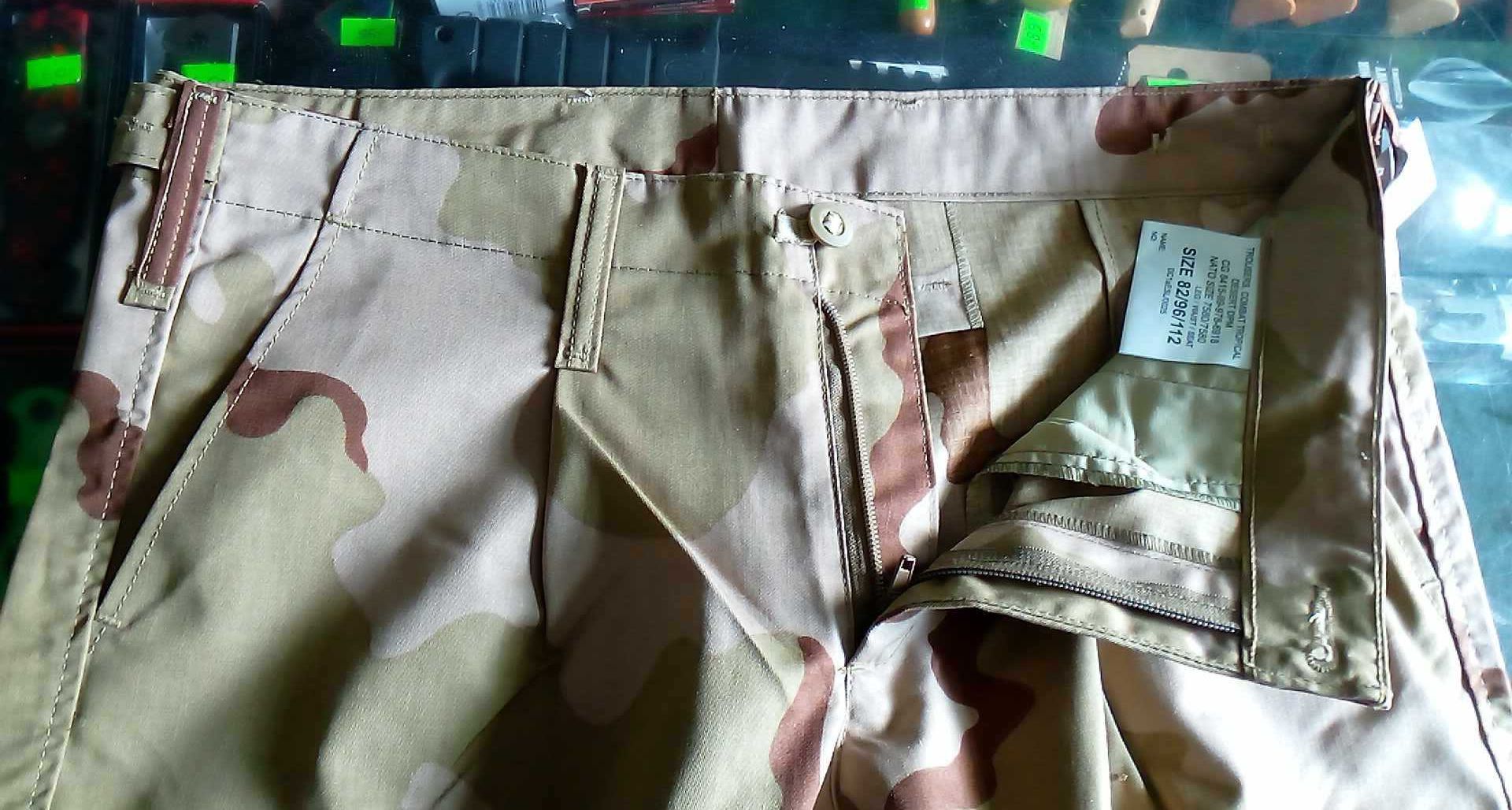 Spodnie Combat Tropical 3C Desert r.82/96/120 nowe / pas 96