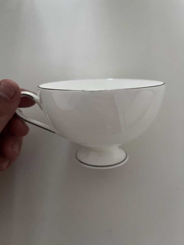 Porcelanowa zastawa Duka Love - zestaw obiadowy i kawowy dla 12 osób
