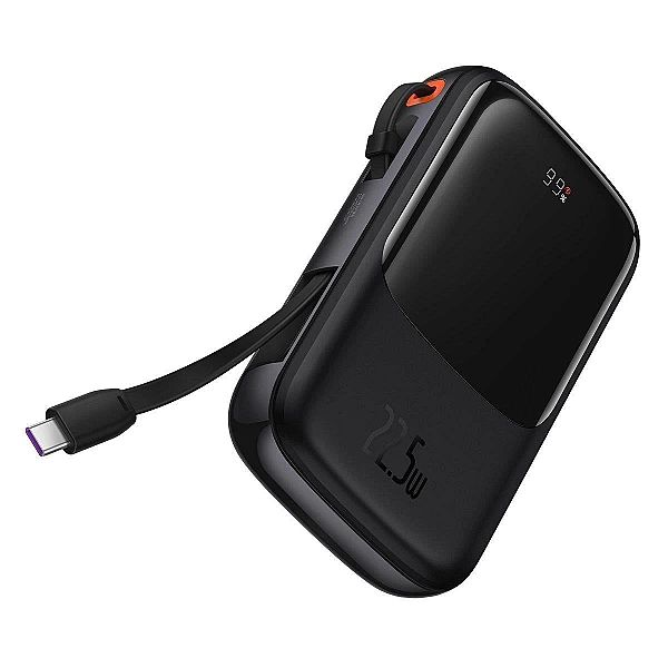Baseus Qpow Digital Display powerbank z szybkim ładowaniem 10000mAh 22