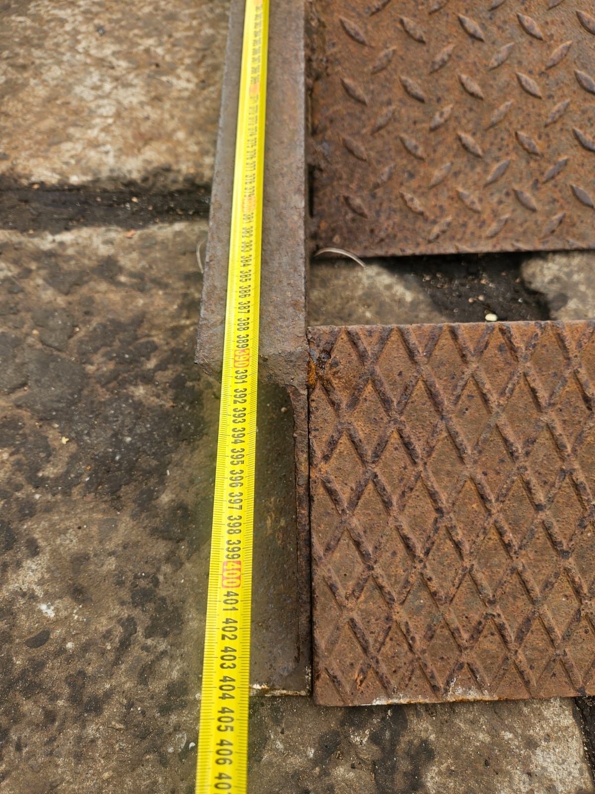 Schody metalowe 390cm