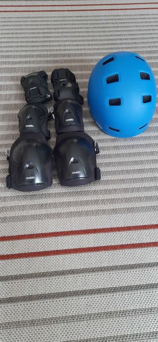 Kask + ochraniacze Oxelo