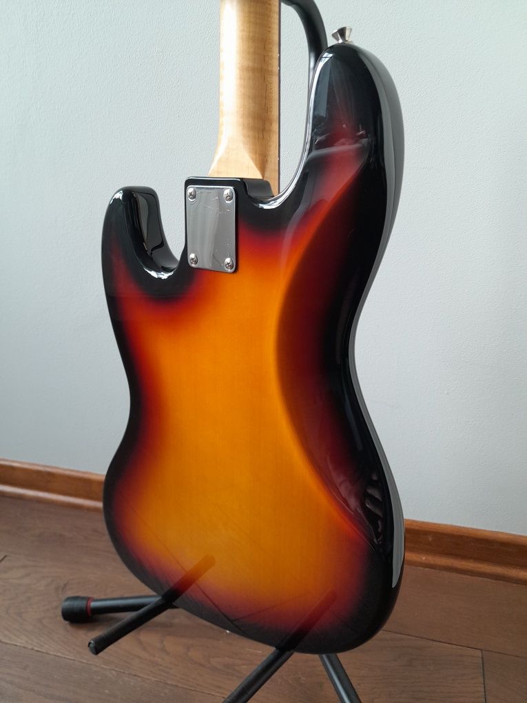 FGN Fujigen J-Classic JJB6R 3 Tone Sunburst Flame Maple Made in Japan