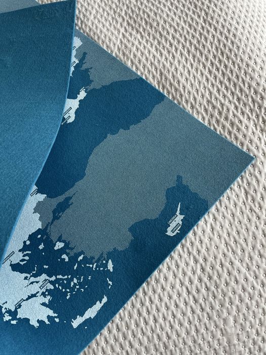 Mapa Pin Wall Europe