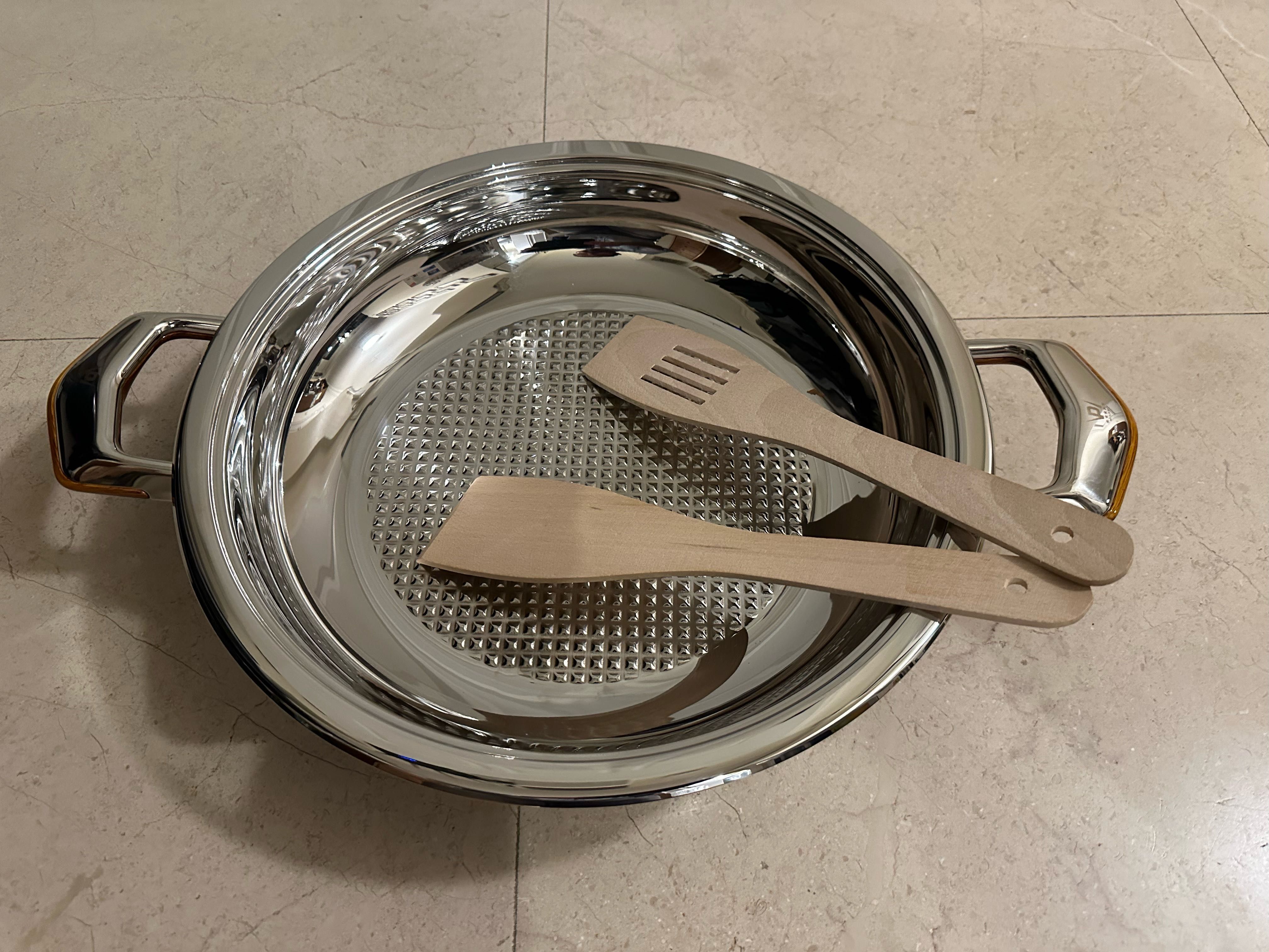 PHILIPIAK Patelnia królewska (32 cm) z pokrywą kulistą - Futuro NOWA