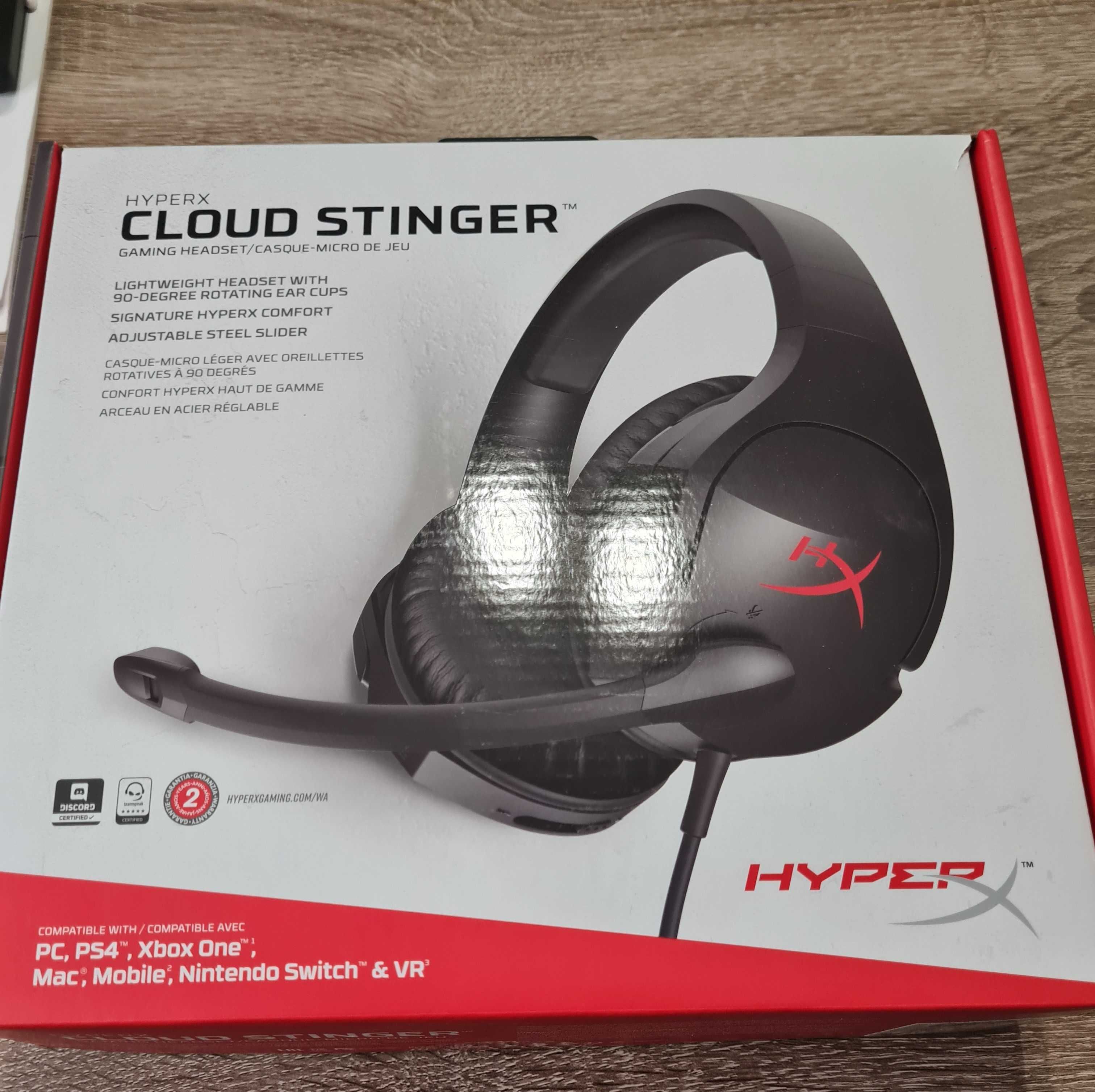 [GARANTIA] **NOVO** Headset Hyperx Cloud Stinger