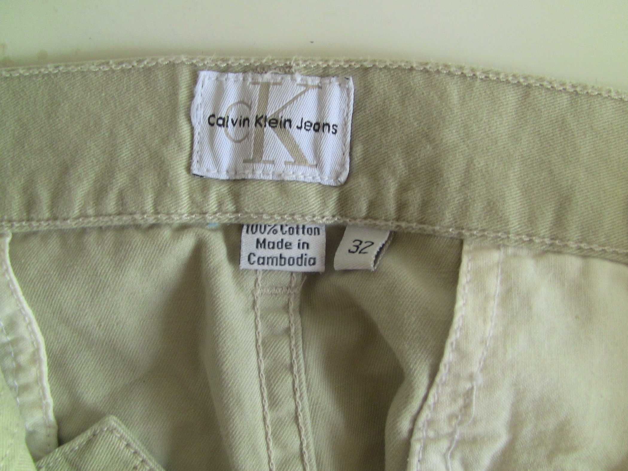 Новые летние мужские штаны,джинсы CALVIN KLEIN, оригинал, размер34х32