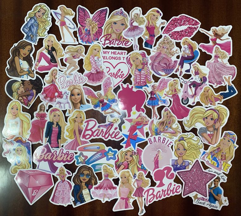 Наклейки, наліпки Barbie Барбі