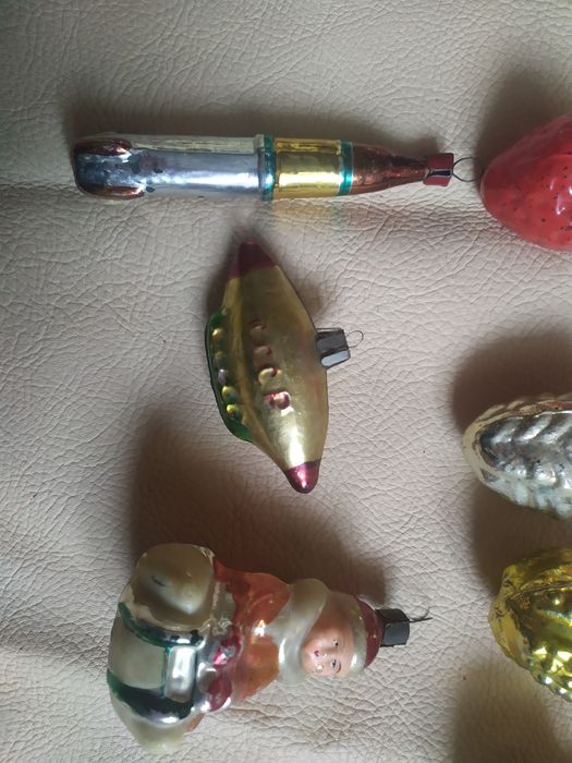 Ёлочные игрушки времени СССР