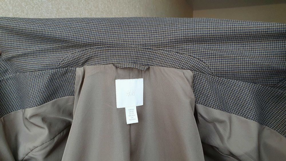 Двобортний піджак H&M жіночий