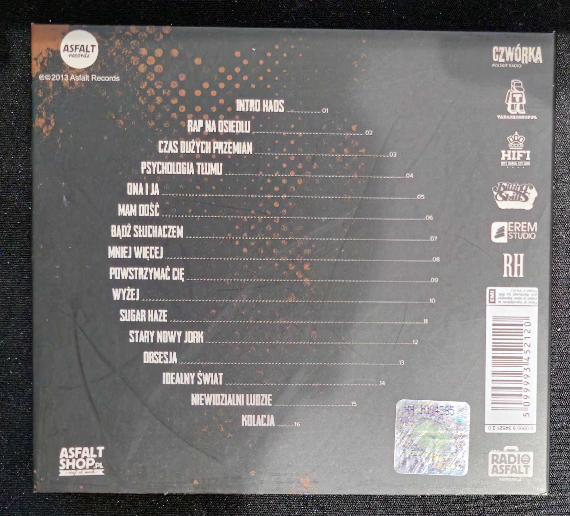 HAOS O.S.T.R. Hades CD Pierwsze wydanie 2013 AR-C107