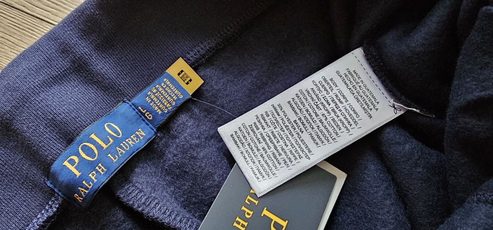 Spodnie dresowe Polo Ralph Lauren L męskie nowe ATL NAVY