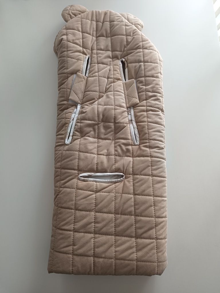 Otulacz kocyk do fotelika samochodowego Baby Steps Boho Beige
