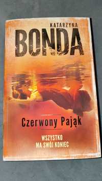 Czerwony pająk - K. Bonda, z autografem