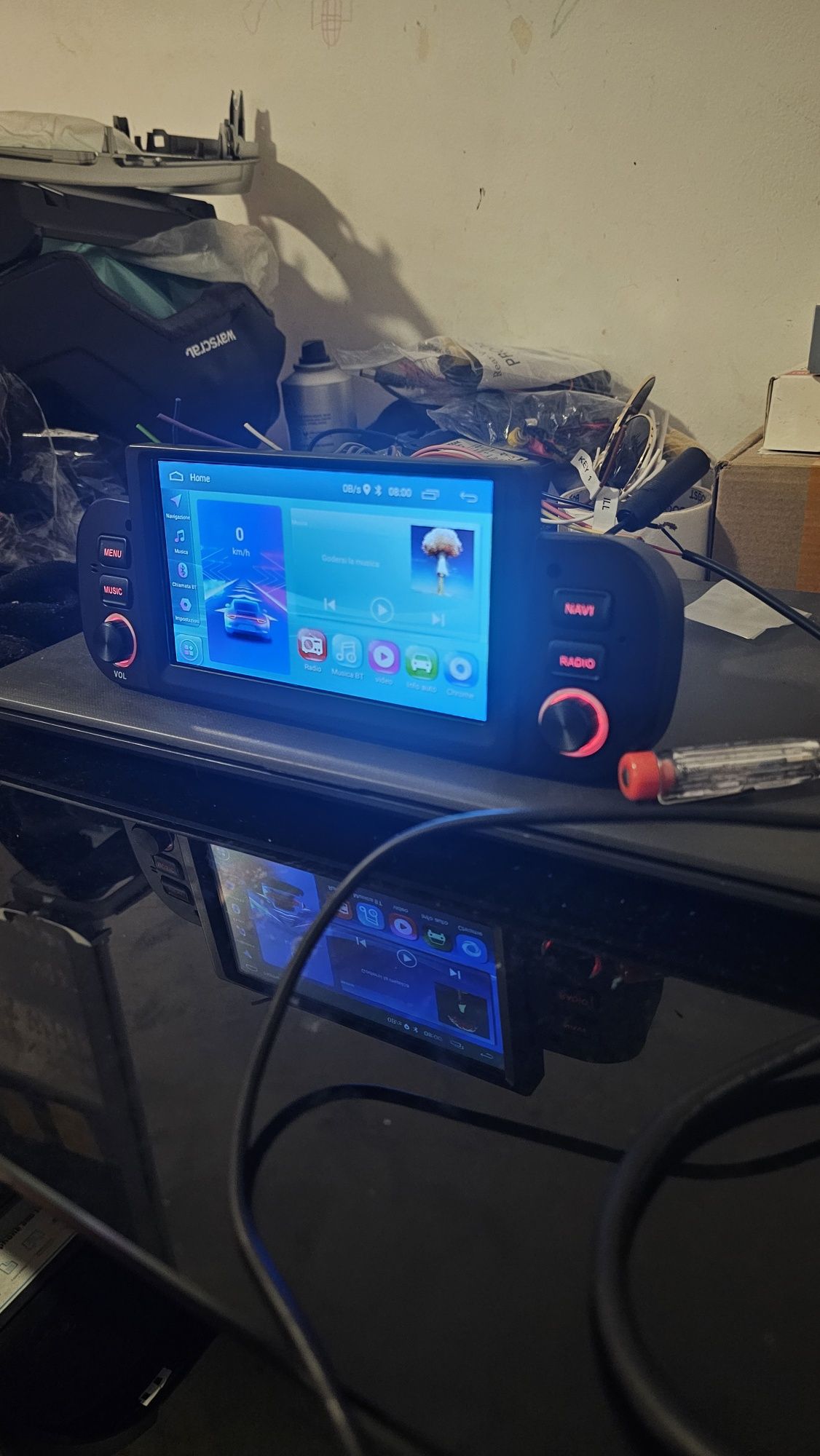 Carplay android para fiat panda de 2013 a 2020
