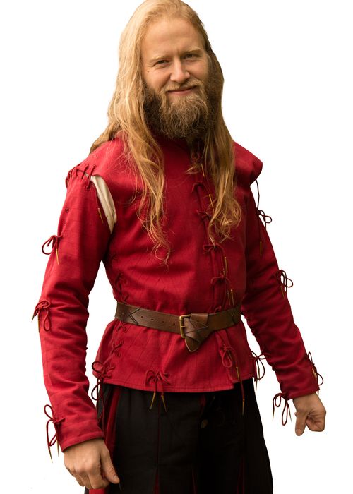 Pourpoint Godfrey, Ciemnoczerwony - Bm