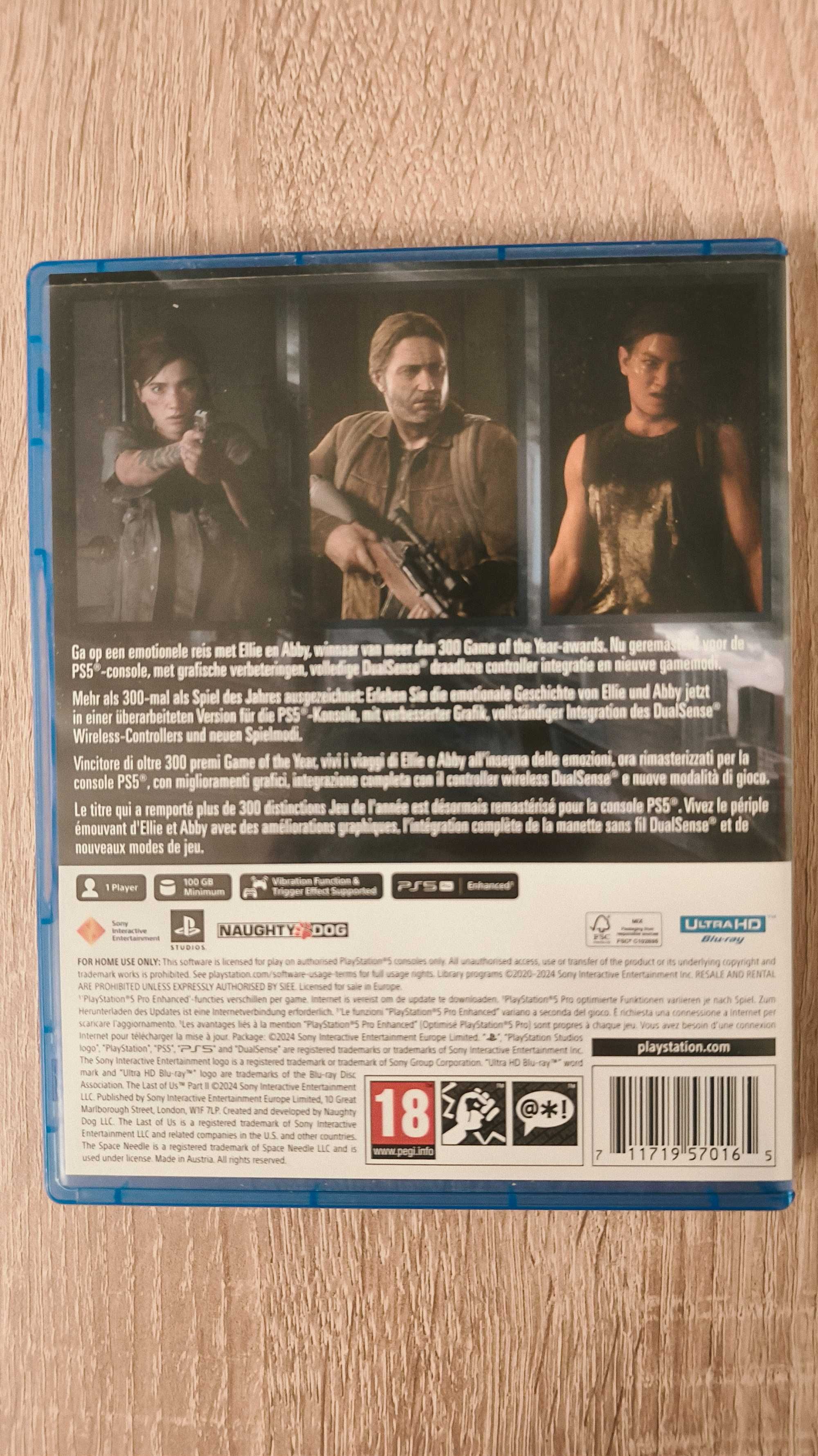 The Last of Us Part II Remastered PL PS5