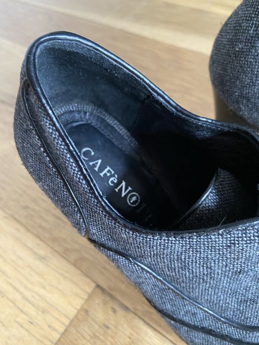 Botins Café Noir , tam.36, salto 11cm