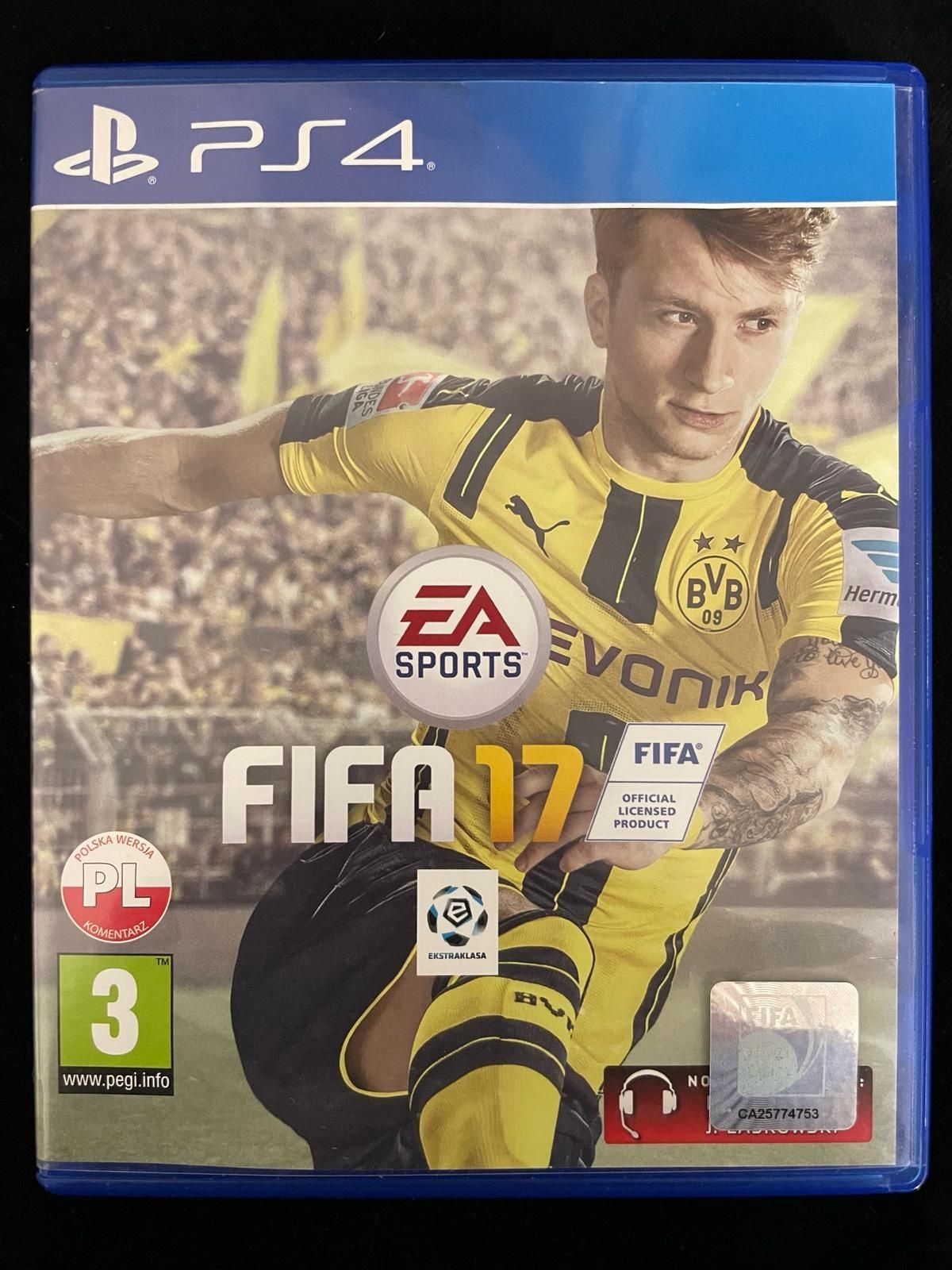 Fifa 17 PL Dubbing na PS4 i PS5 Gra po polsku BDB stan 2017