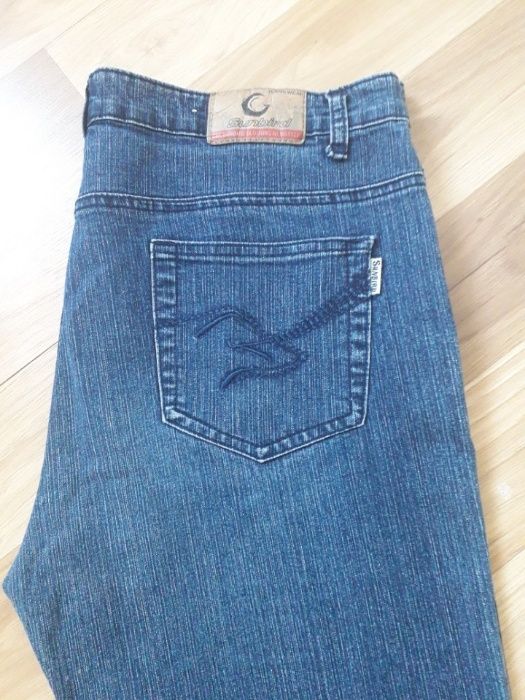 Spodnie damskie jeans rozm.ok.44 pas 2x46cm dl.105 biodra 2x50cm bdb