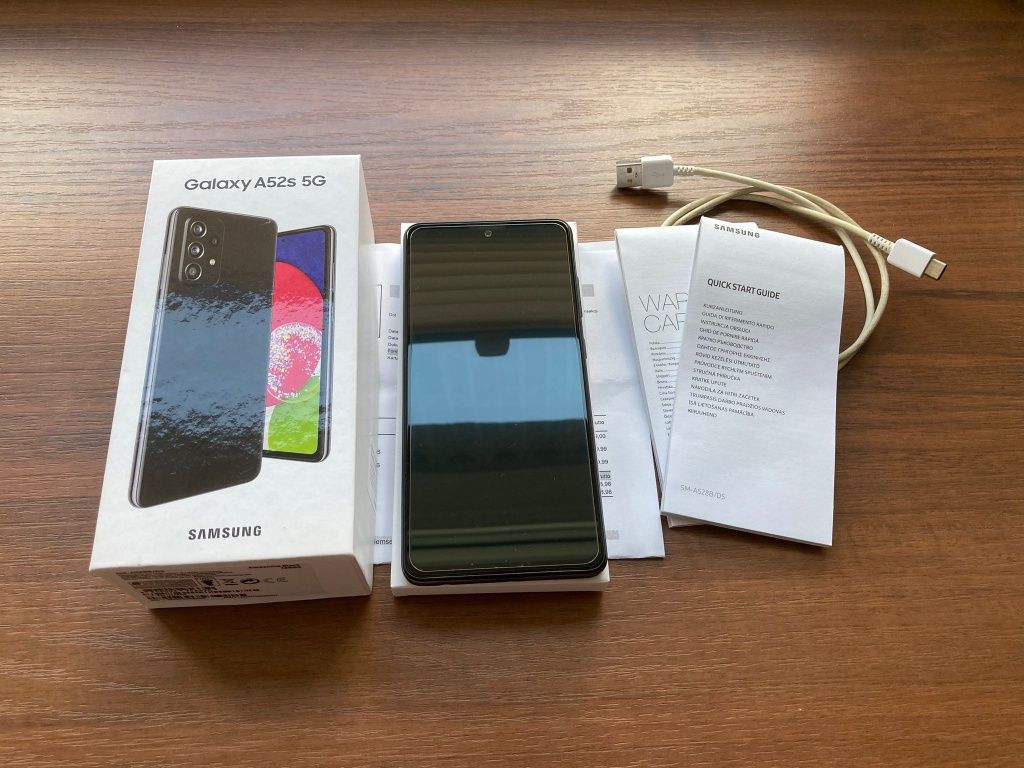 Sprzedam Samsung A52s 5G 128GB - stan bardzo dobry