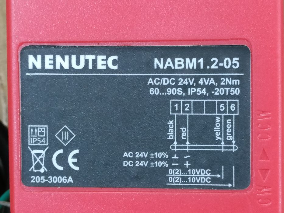 Siłownik Obrotowy NENUTEC          NABM1.2-0,5