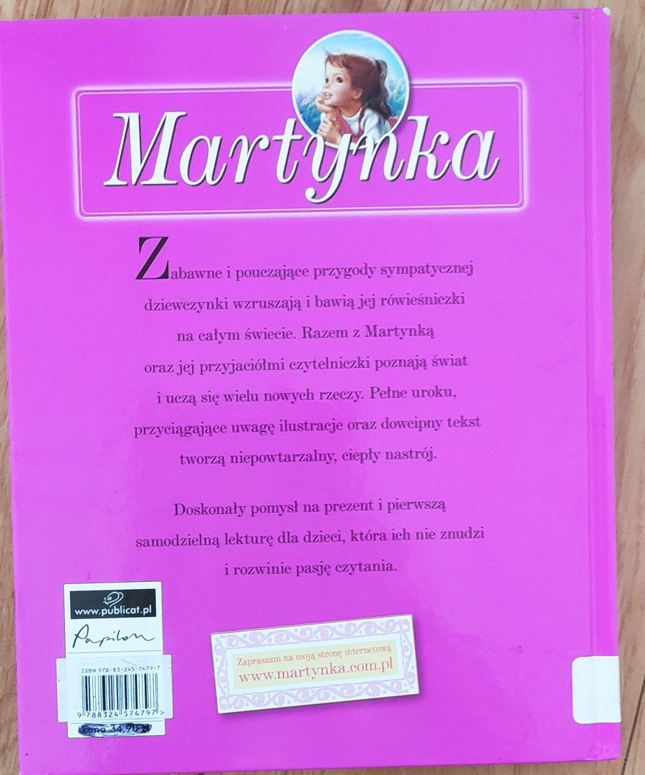 Książki dla dzieci z serii Martynka