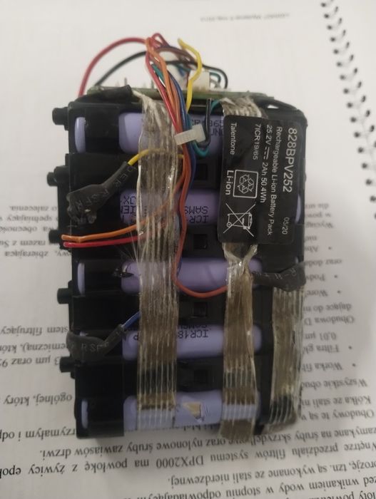 akumulator do odkurzacza BOSCH 828BPV252 silnik