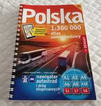 Polska 1:300000, atlas samochodowy, Demart, 2015 (Książki)