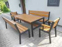 Meble ogrodowe loft ocynkowane