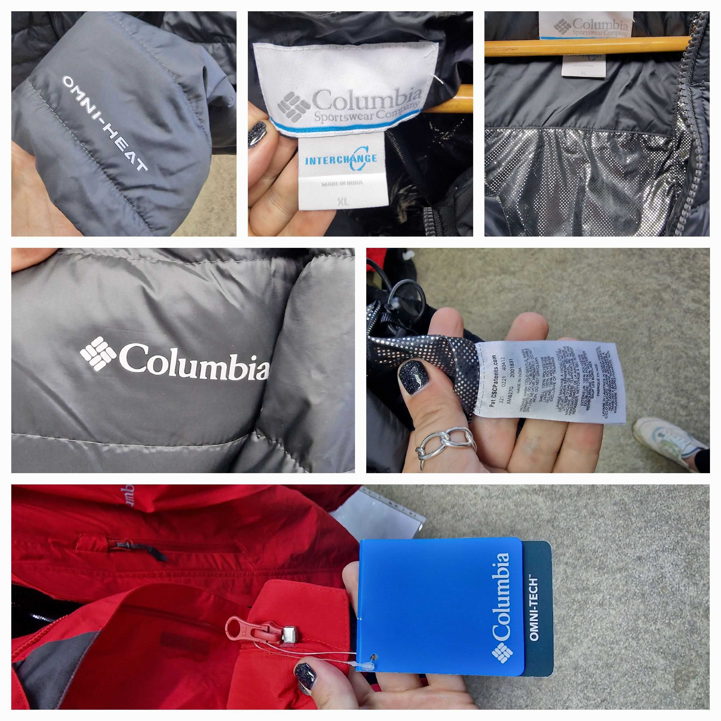 Зимняя куртка Columbia двойная  Omni-heat размер XL