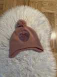 Czapka serce serduszko ciepla  cekiny zimowa dziewczeca h&m 110/128