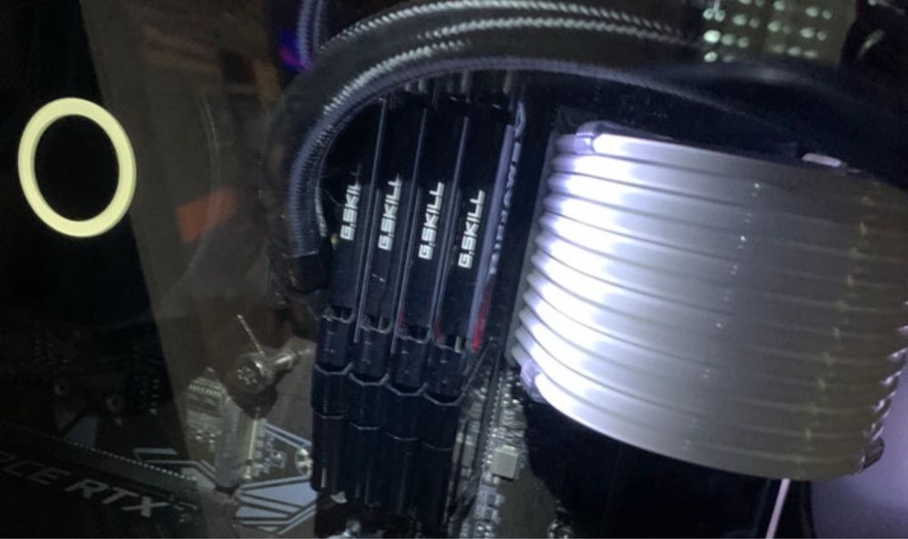 32gb (4x8) G.SKILL ddr4 3600Mhz CL18